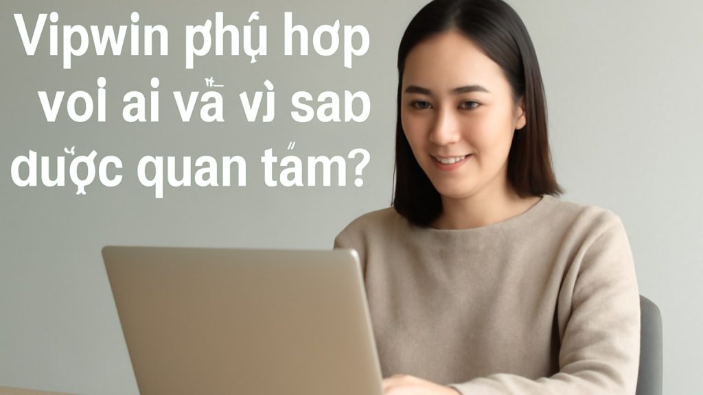 Vipwin phù hợp với ai và vì sao được quan tâm? Minh họa: Vipwin phù hợp với ai và vì sao được quan tâm?