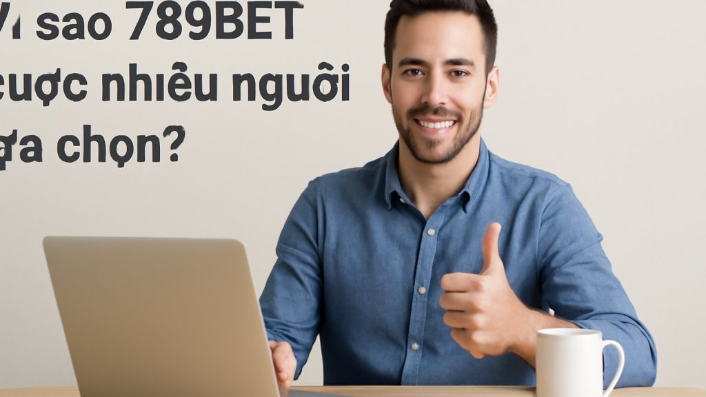 Minh họa: Vì sao 789bet được nhiều người lựa chọn?
